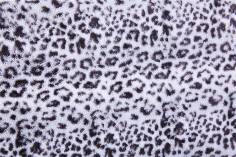 Piel artificial estampado leopardo gris